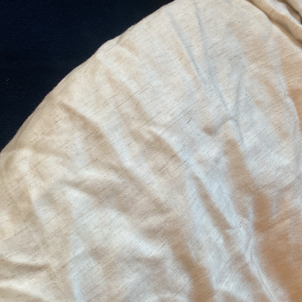 West Elm King Sheet Set Tencel Linen Natural Fleck Flat + Fitted + 4 Pillowcases - Picture 4 of 9